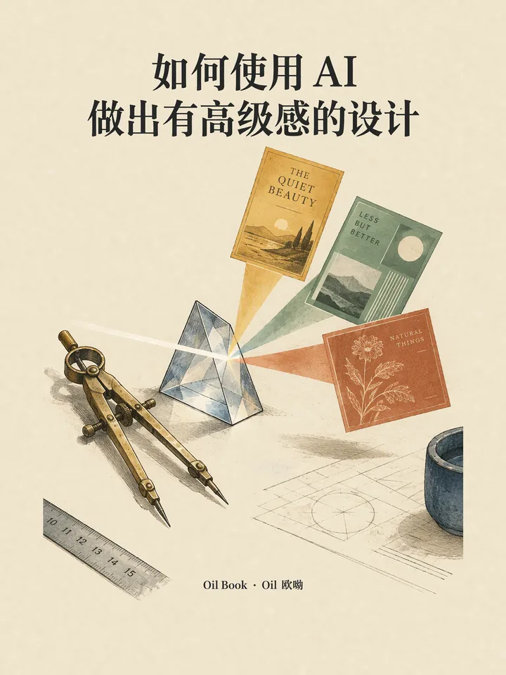 如何使用 AI 做出有高级感的设计 封面
